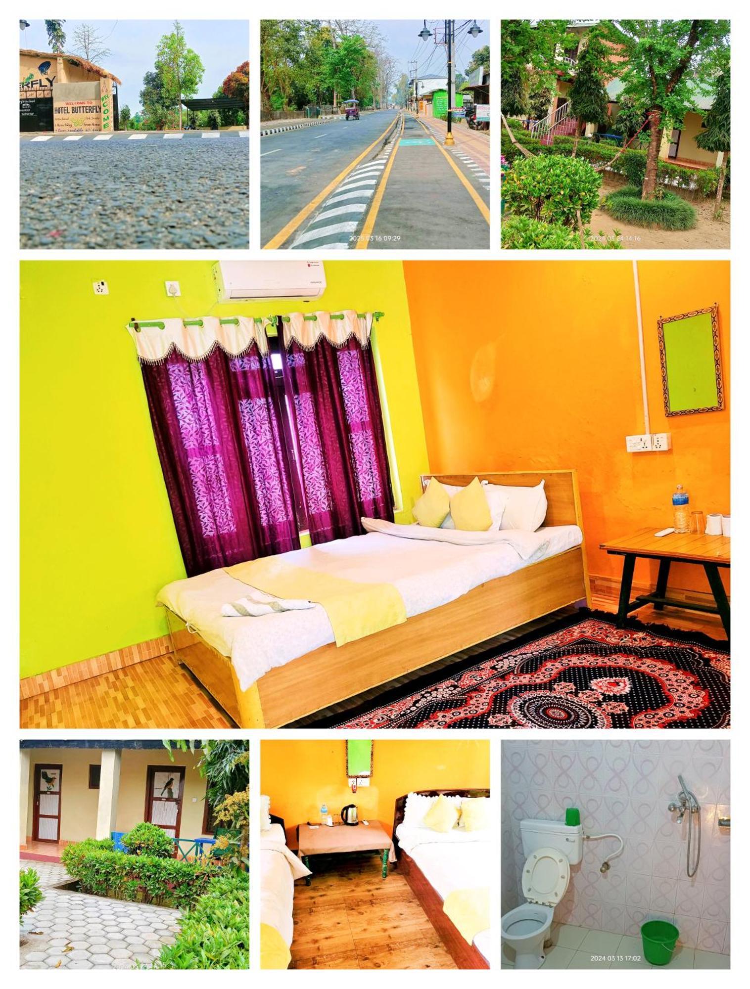 Hotel Butterfly - Peaceful Garden For Nature Lovers Sauraha Zewnętrze zdjęcie
